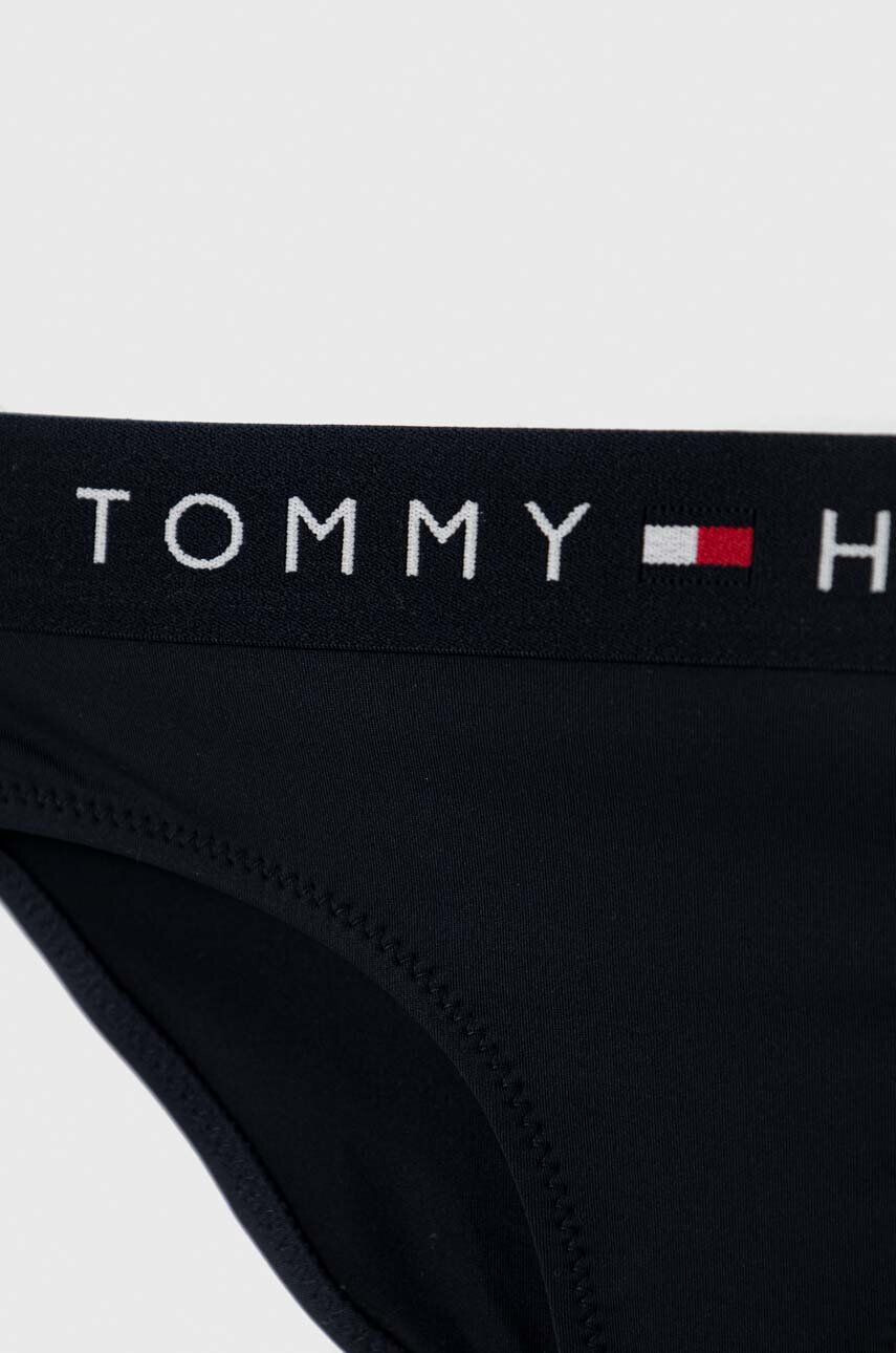 Tommy Hilfiger Dvodelne otroške kopalke oranžna barva - Pepit.si