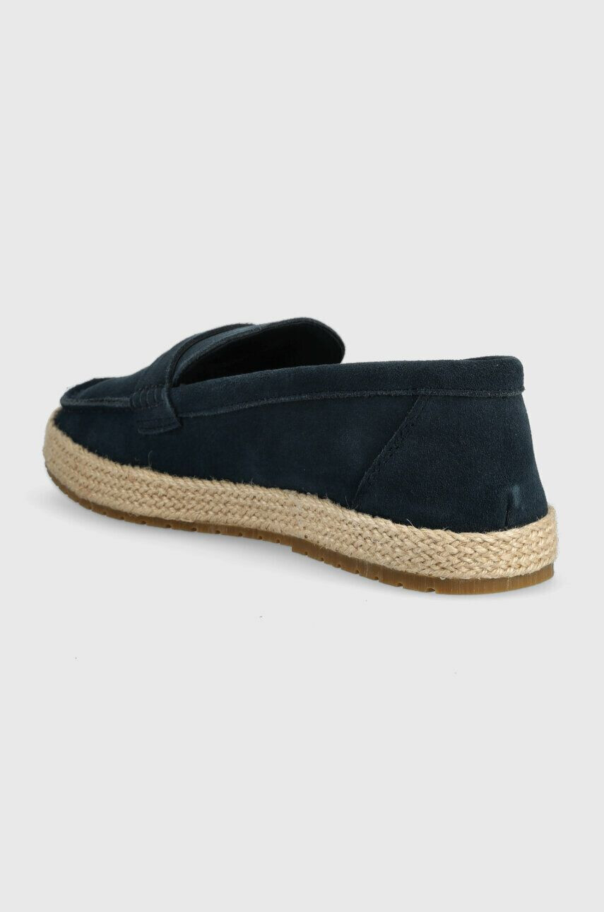 Tommy Hilfiger Espadrile iz semiša TH ESPADRILLE CLASSIC SUEDE mornarsko modra barva - Pepit.si