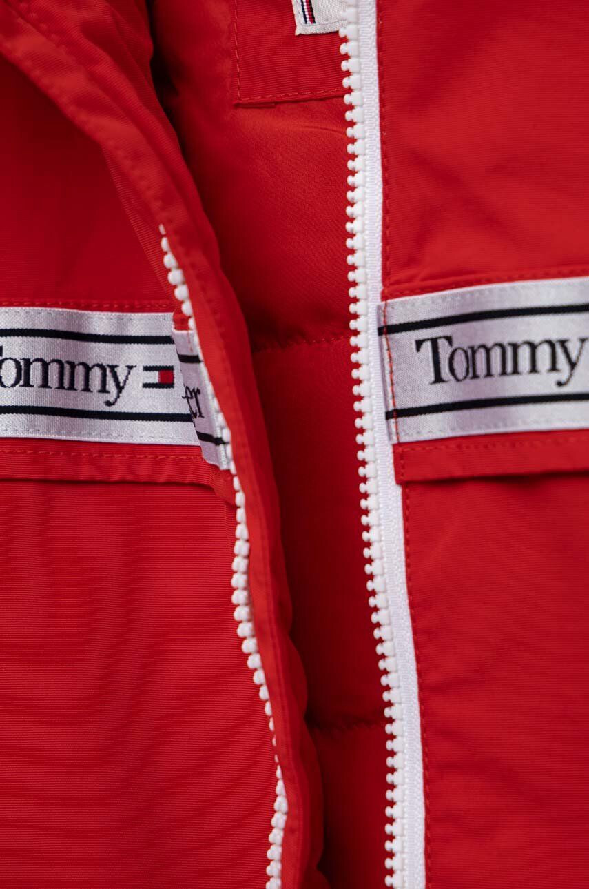 Tommy Hilfiger Otroška jakna roza barva - Pepit.si