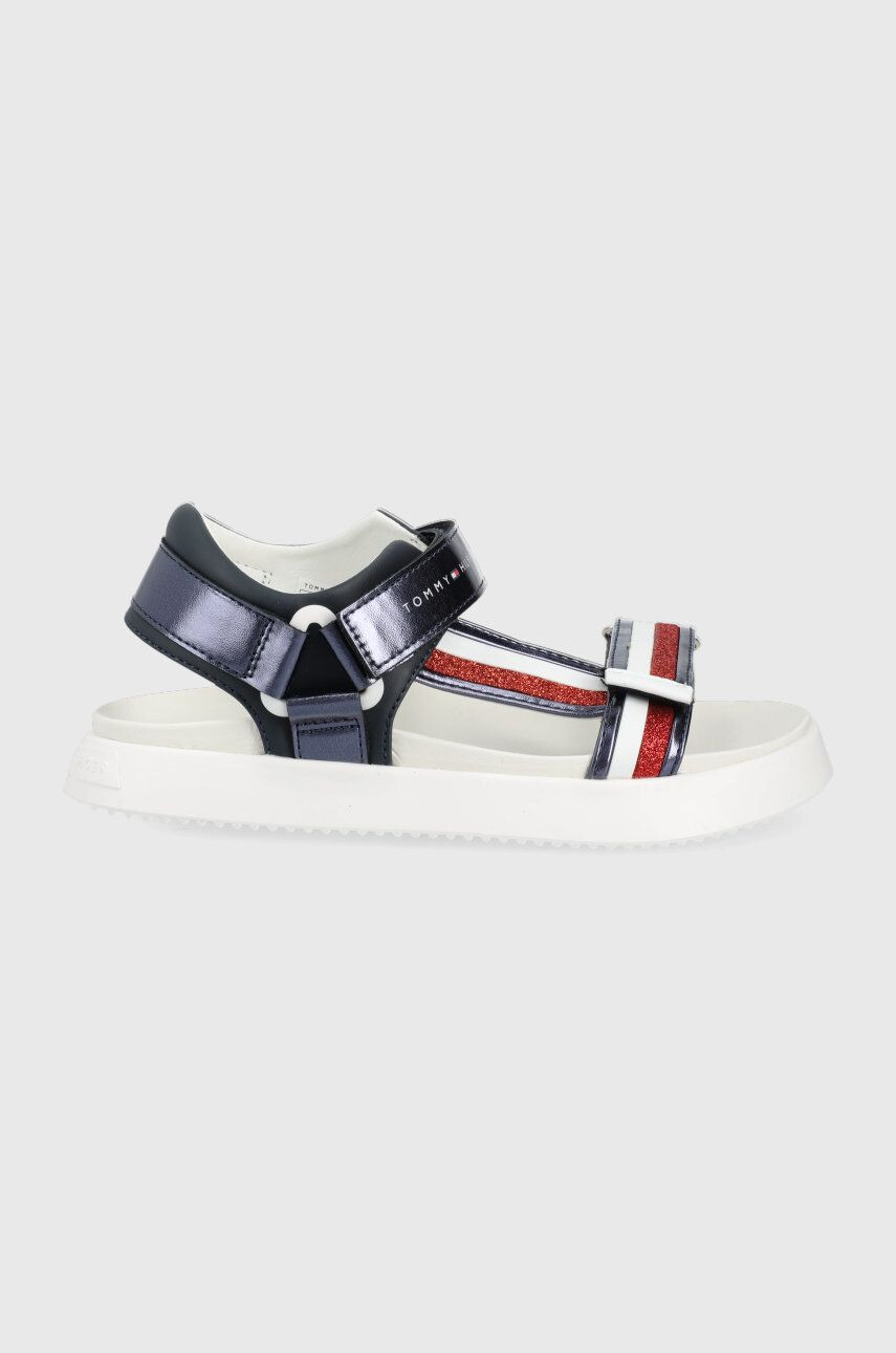 Tommy Hilfiger Otroški sandali mornarsko modra barva - Pepit.si