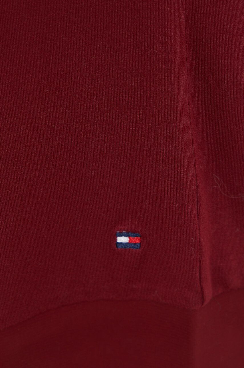 Tommy Hilfiger Spodnji del pižame ženski bordo barva - Pepit.si