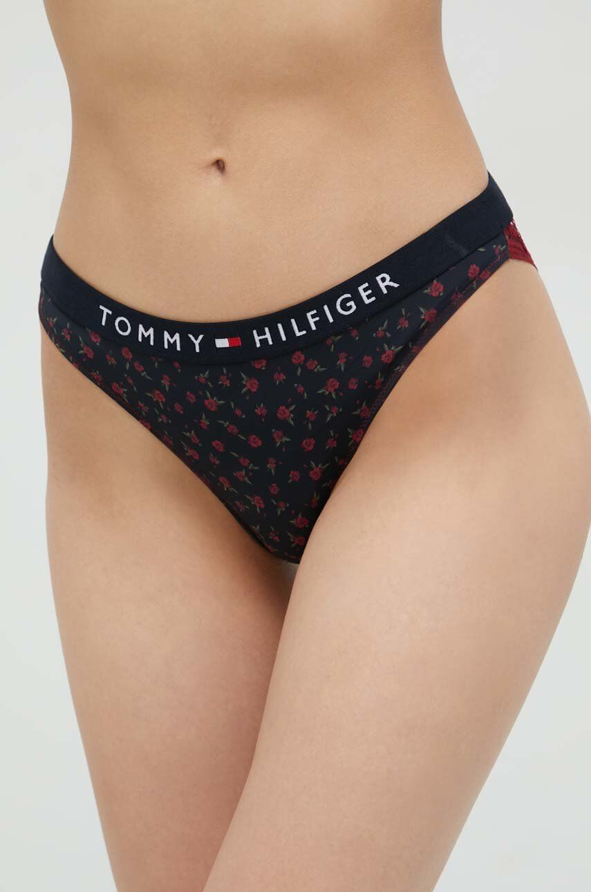 Tommy Hilfiger Spodnjice črna barva - Pepit.si