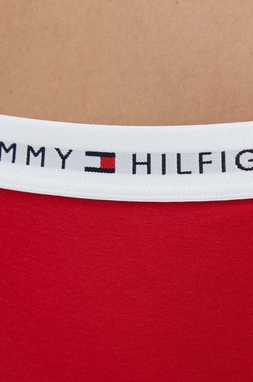 Tommy Hilfiger Spodnjice rdeča barva - Pepit.si