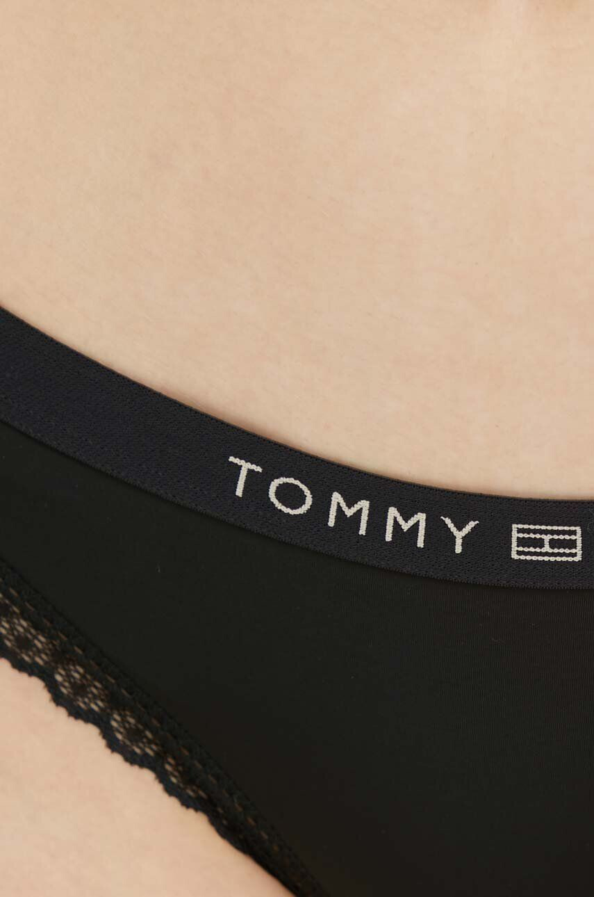 Tommy Hilfiger Spodnjice črna barva - Pepit.si