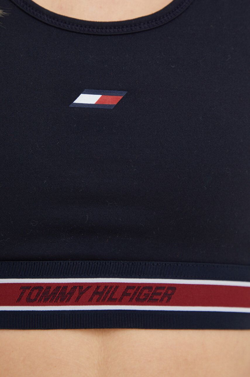 Tommy Hilfiger Športni modrček mornarsko modra barva - Pepit.si