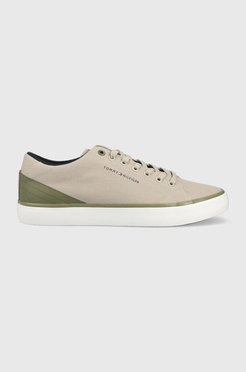 Tommy Hilfiger Superge TH HI VULC CORE LOW CANVAS - Pepit.si