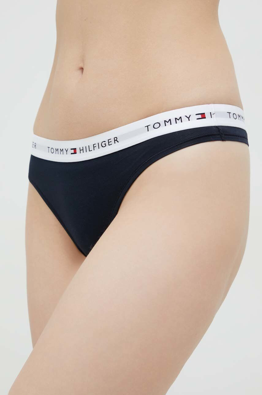 Tommy Hilfiger Tangice mornarsko modra barva - Pepit.si