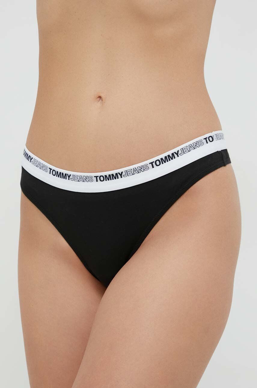 Tommy Hilfiger Tangice črna barva - Pepit.si