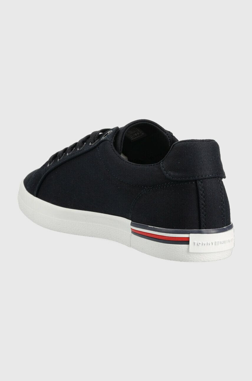 Tommy Hilfiger Teniske ESSENTIAL STRIPES SNEAKER ženske mornarsko modra barva FW0FW06954 - Pepit.si