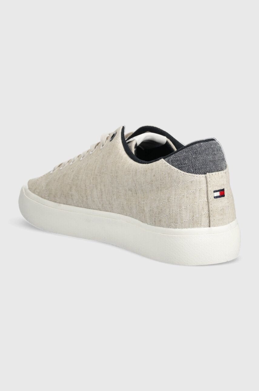 Tommy Hilfiger Teniske TH HI VULC CORE LOW CHAMBRAY bela barva FM0FM04738 - Pepit.si