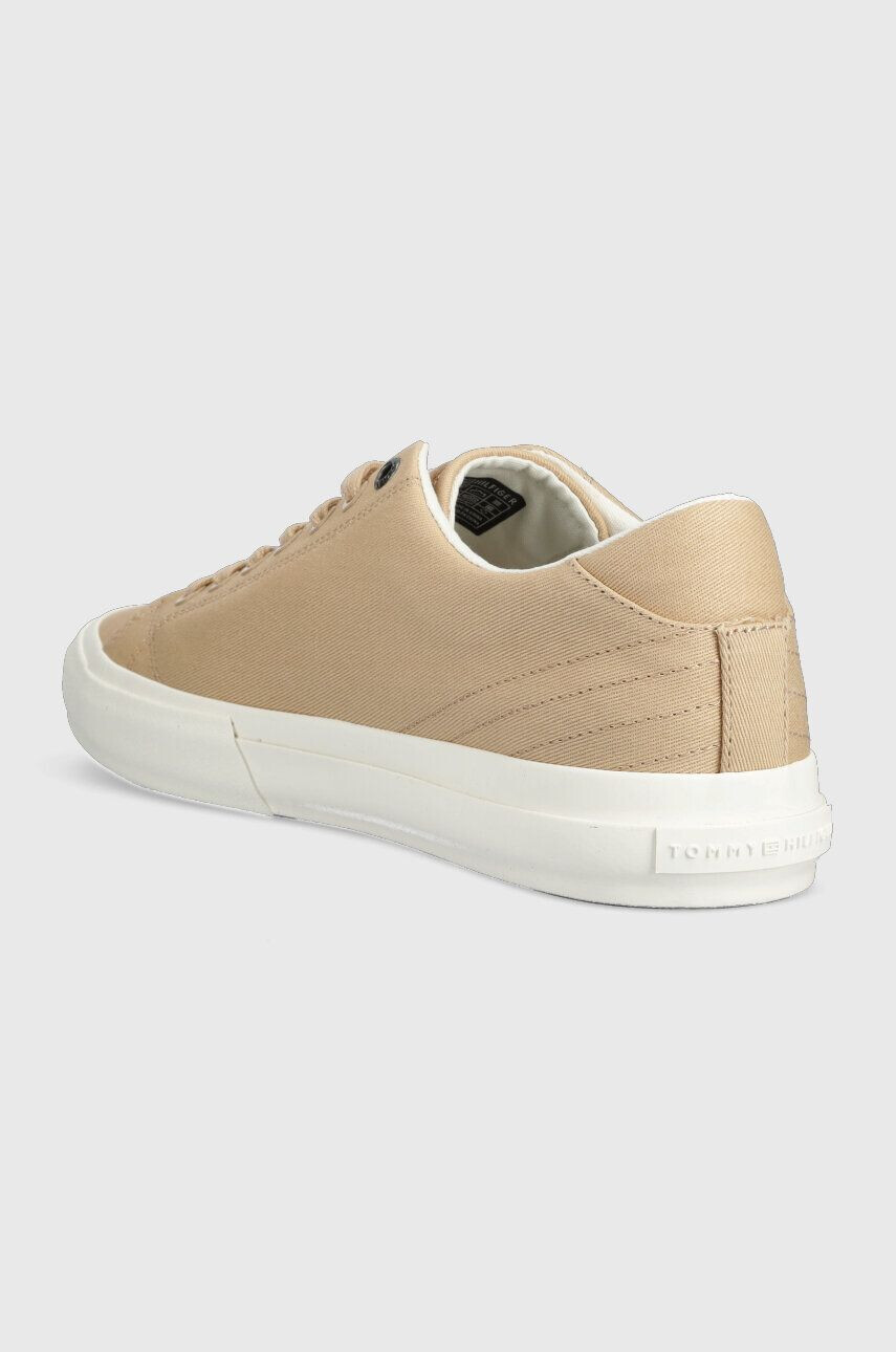 Tommy Hilfiger Teniske TH HI VULC STREET LOW moške mornarsko modra barva FM0FM04688 - Pepit.si