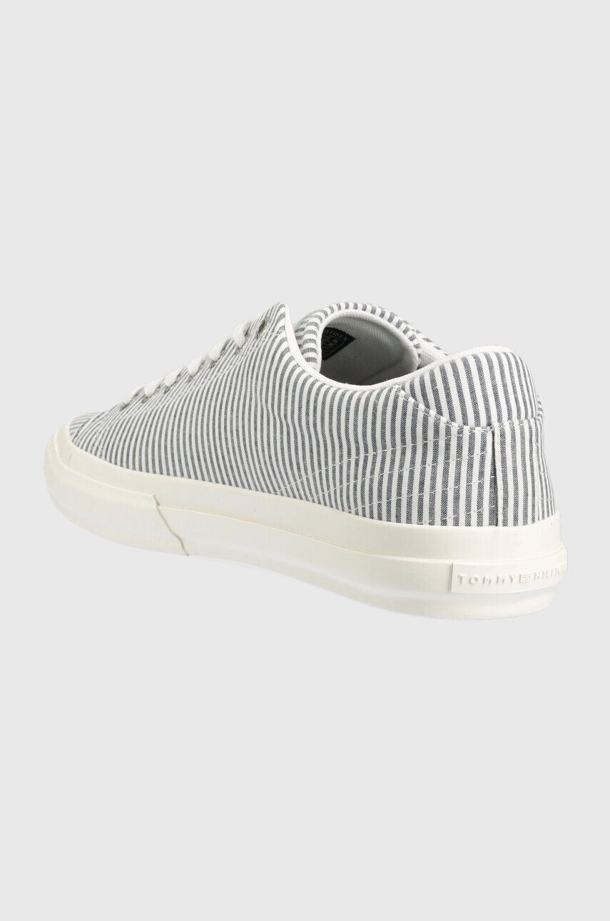 Tommy Hilfiger Teniske TH HI VULC STREET LOW SEERSUCKER FM0FM04540 - Pepit.si