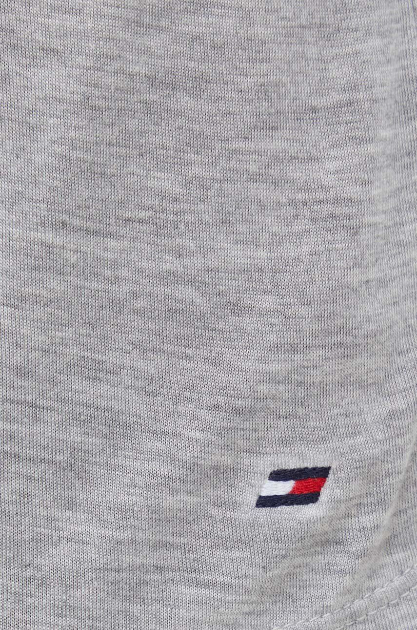 Tommy Hilfiger Top ženski siva barva - Pepit.si