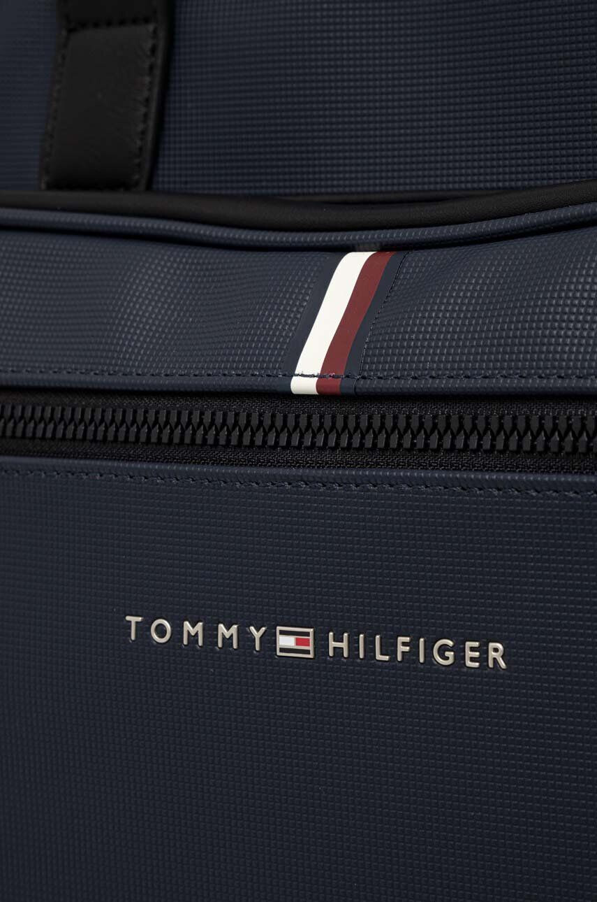 Tommy Hilfiger Torba za prenosnik mornarsko modra barva - Pepit.si