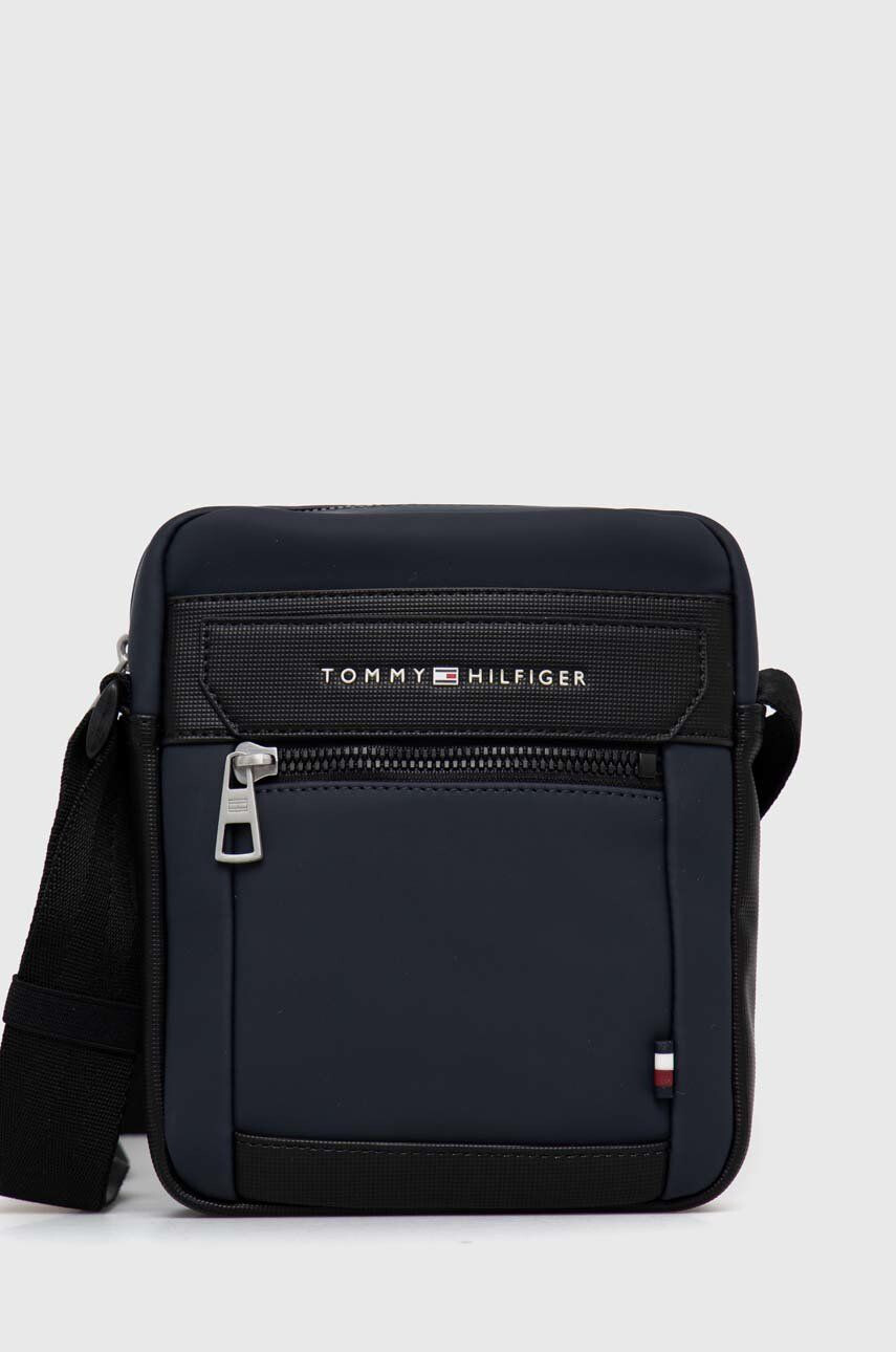 Tommy Hilfiger Torbica za okoli pasu mornarsko modra barva - Pepit.si