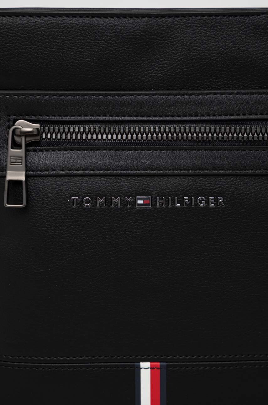 Tommy Hilfiger Torbica za okoli pasu črna barva - Pepit.si