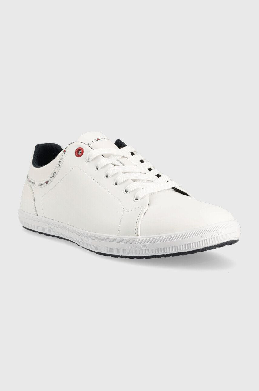 Tommy Hilfiger Usnjene teniske CORE LEATHER VULC DE - Pepit.si