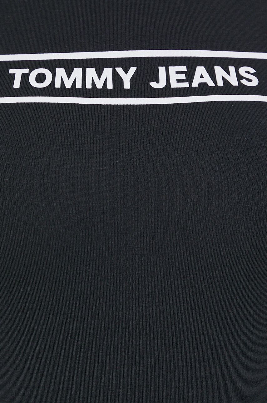 Tommy Jeans Body ženski črna barva - Pepit.si