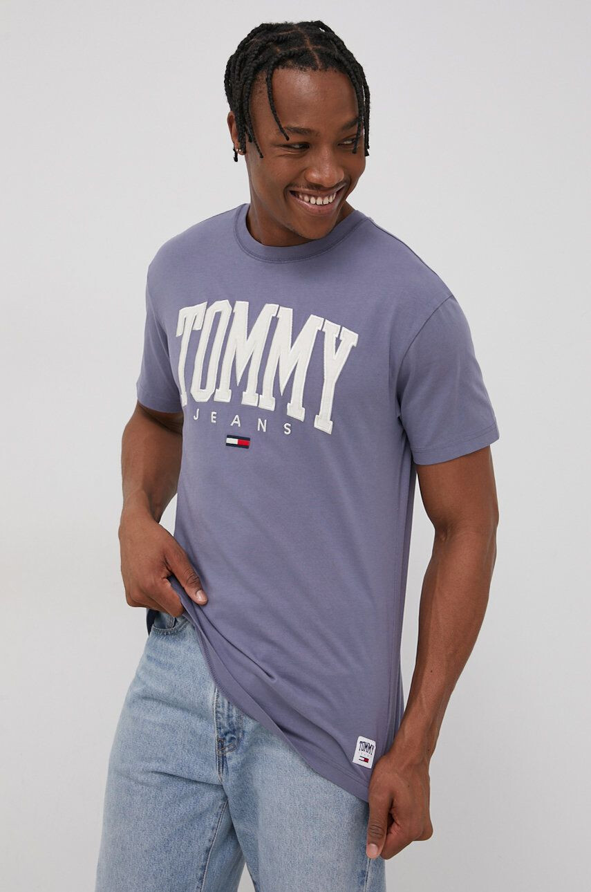 Tommy Jeans Bombažen t-shirt - Pepit.si