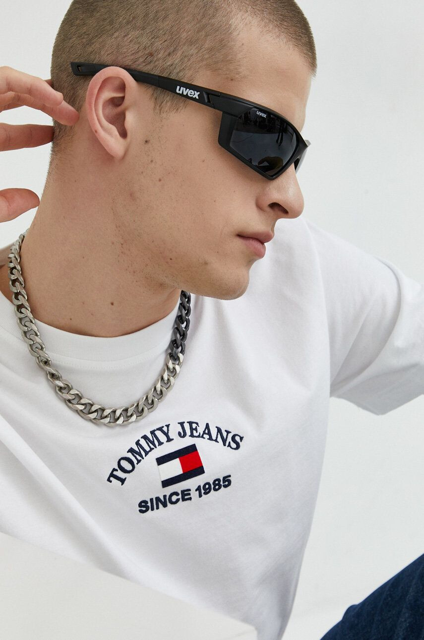 Tommy Jeans Bombažna kratka majica - Pepit.si