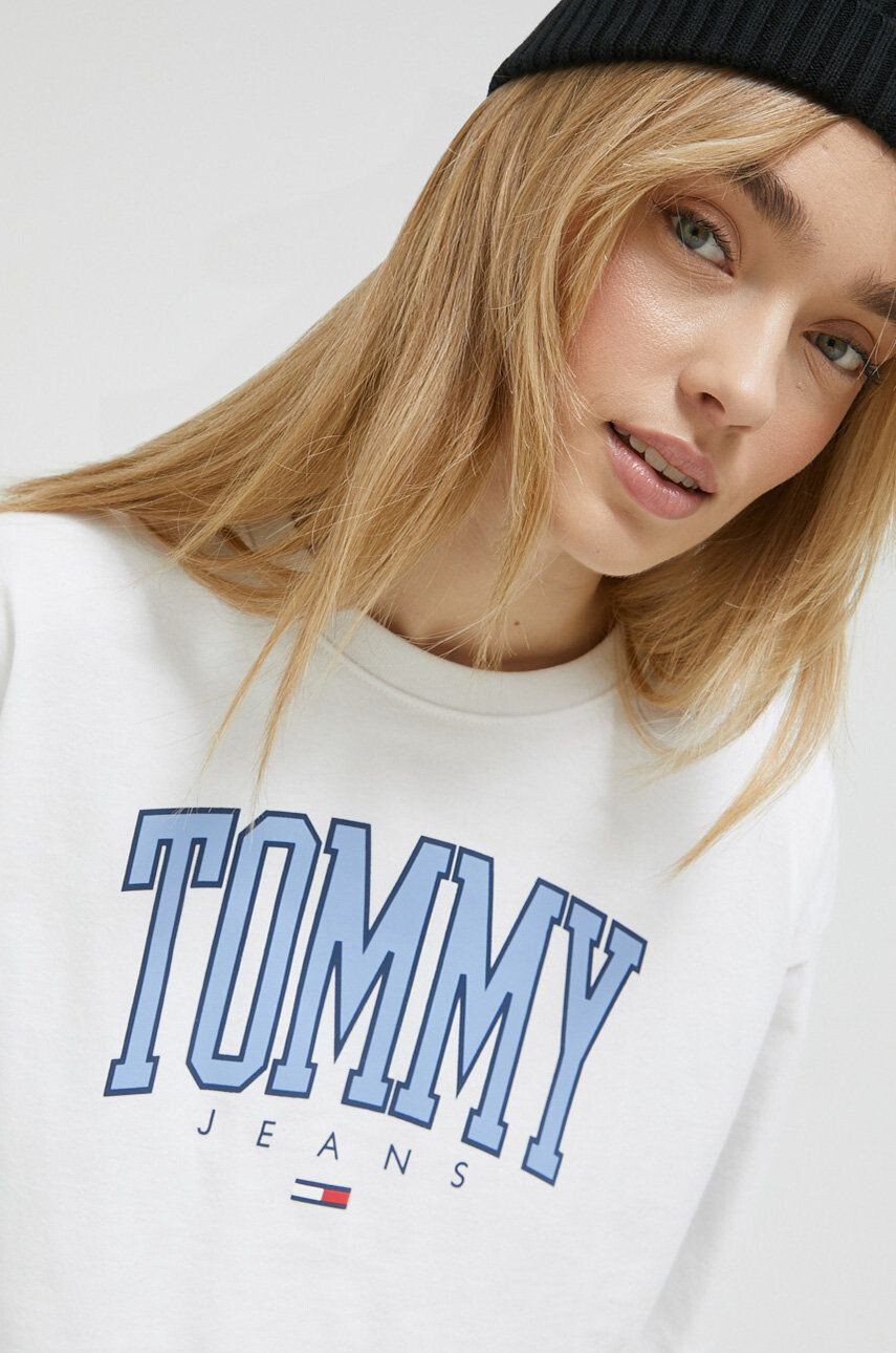 Tommy Jeans Bombažna kratka majica - Pepit.si