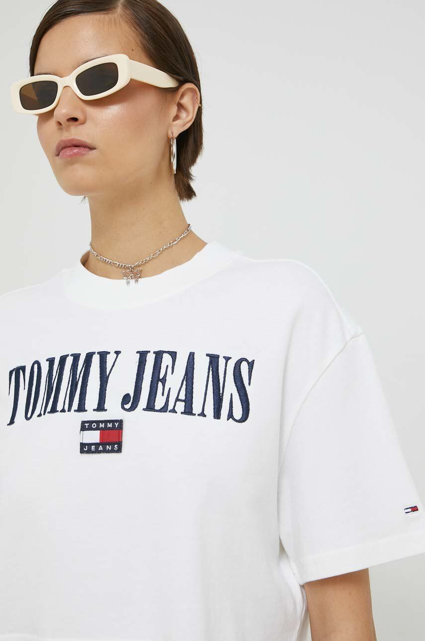 Tommy Jeans Bombažna kratka majica - Pepit.si