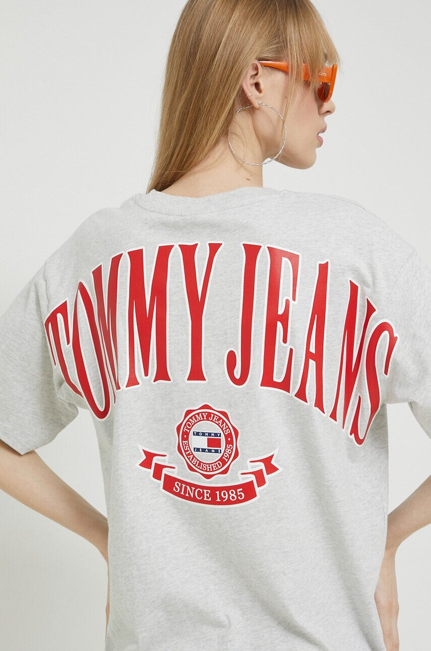 Tommy Jeans Bombažna kratka majica - Pepit.si