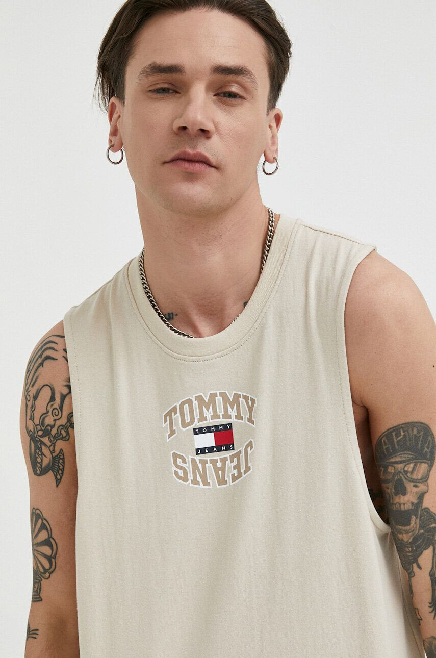 Tommy Jeans Bombažna kratka majica - Pepit.si