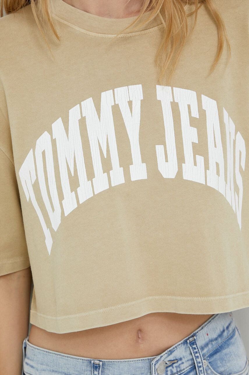 Tommy Jeans Bombažna kratka majica - Pepit.si