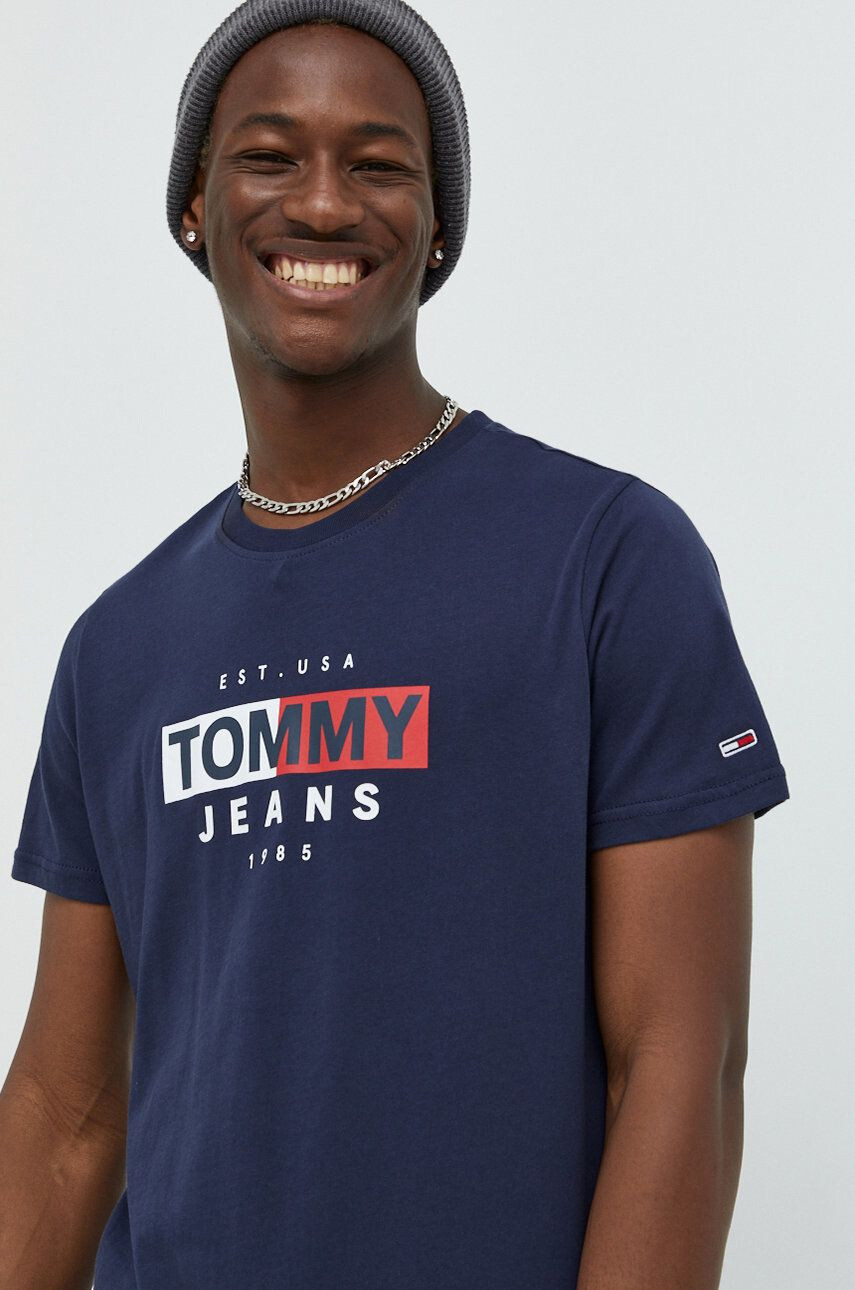 Tommy Jeans Bombažna kratka majica - Pepit.si