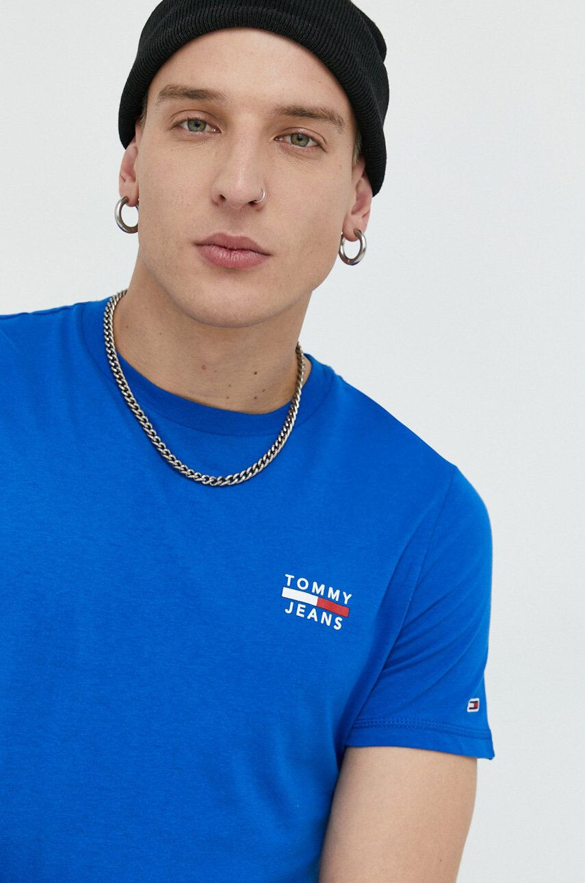 Tommy Jeans Bombažna kratka majica - Pepit.si