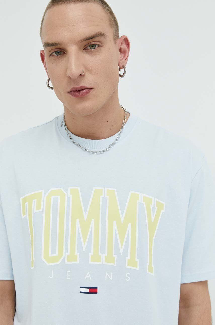 Tommy Jeans Bombažna kratka majica - Pepit.si