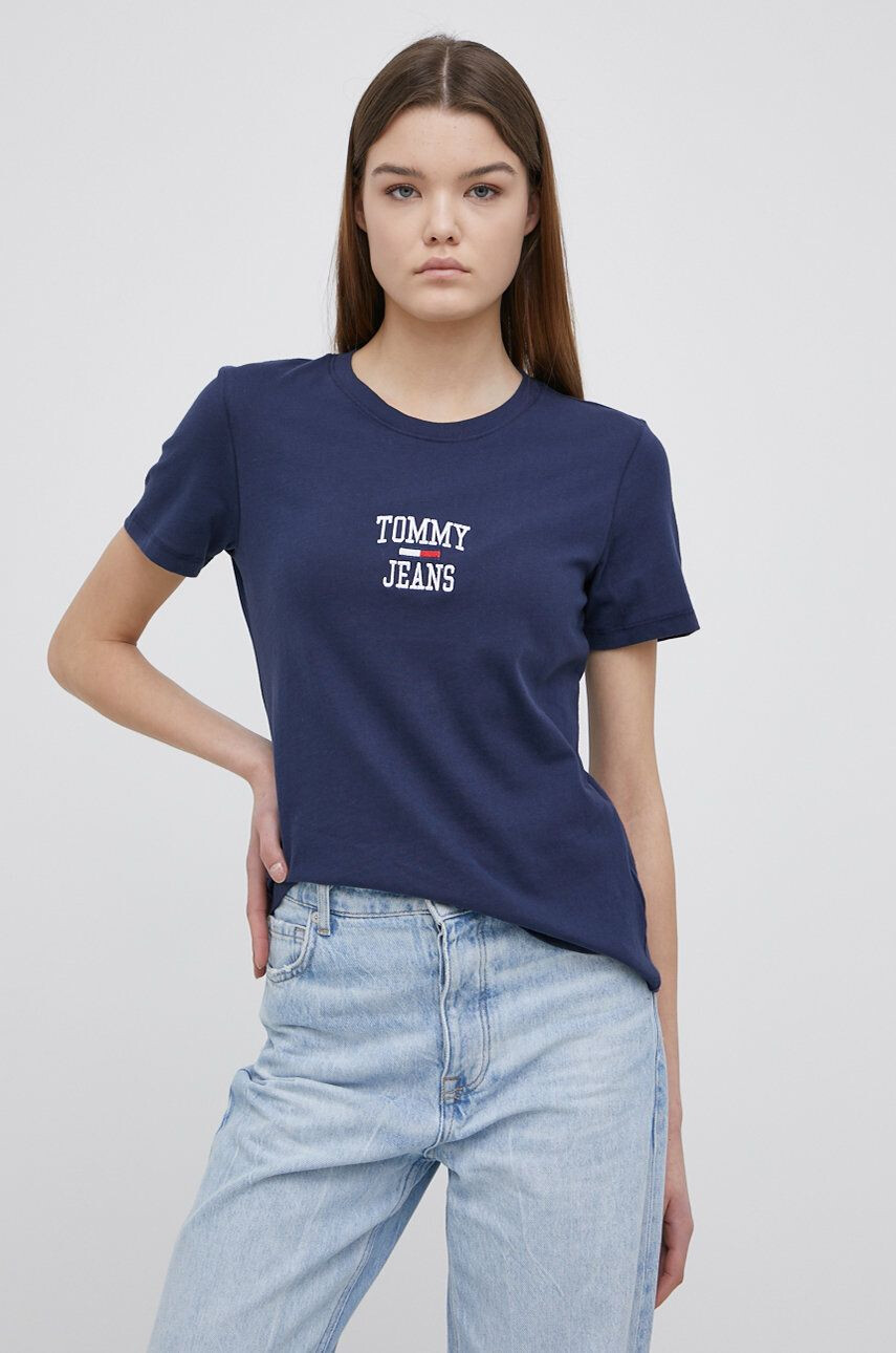 Tommy Jeans bombažna majica - Pepit.si