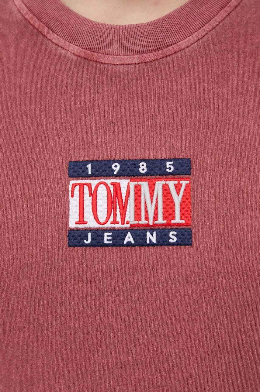 Tommy Jeans bombažna majica - Pepit.si