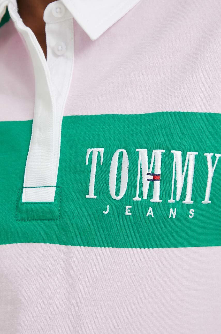 Tommy Jeans Bombažna majica z dolgimi rokavi - Pepit.si