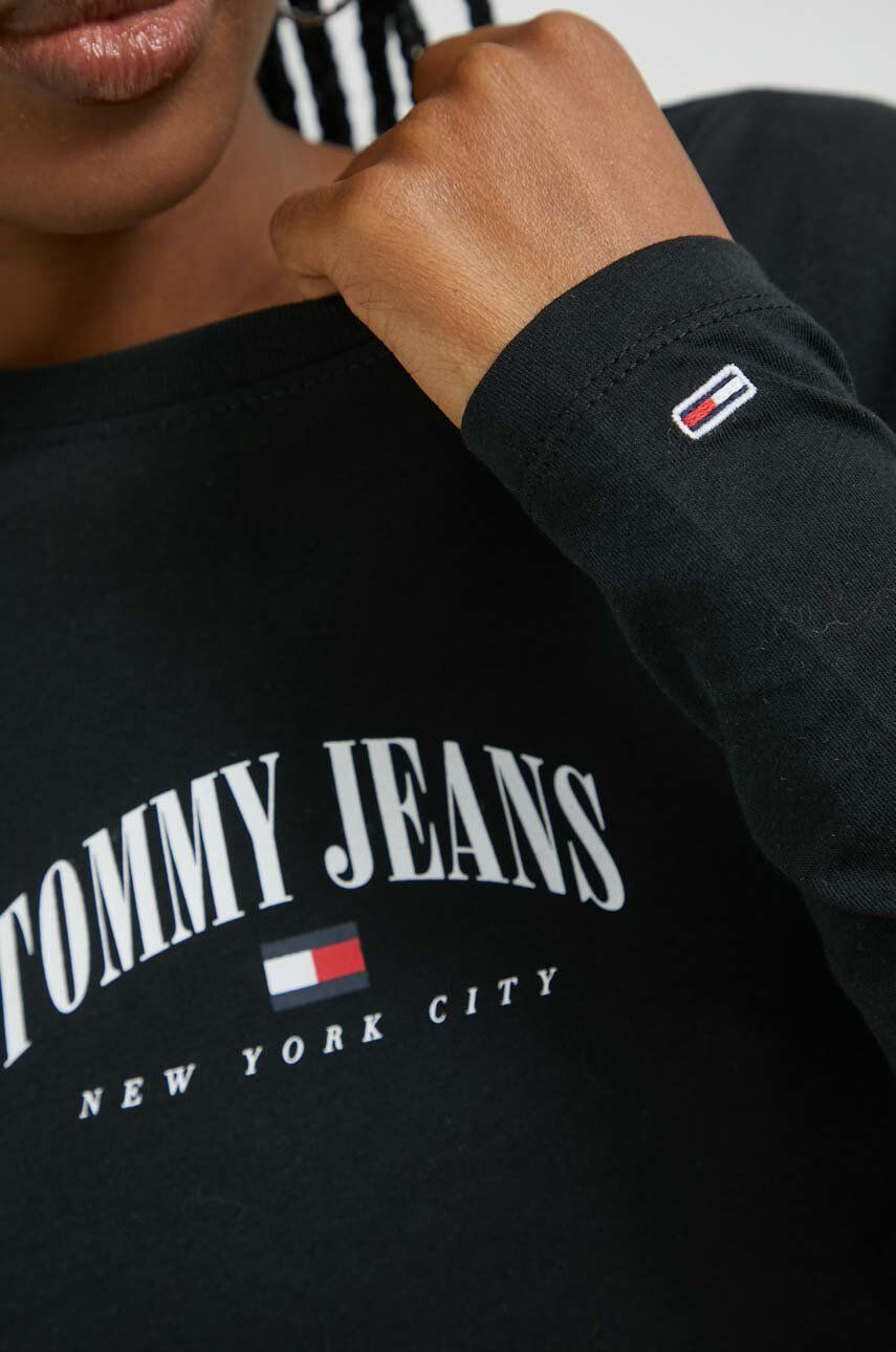 Tommy Jeans Bombažna majica z dolgimi rokavi - Pepit.si