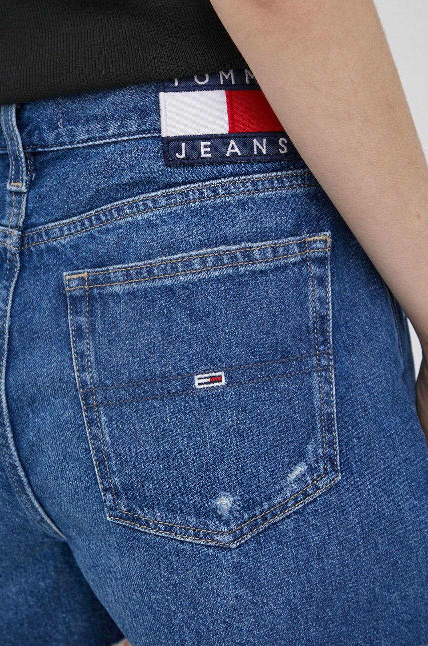 Tommy Jeans Bombažne kratke hlače iz jeansa Bf0033 žensko - Pepit.si