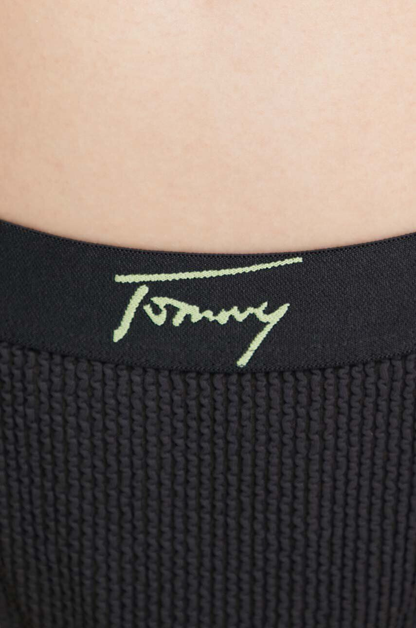 Tommy Jeans Brazilke za kopanje zelena barva - Pepit.si