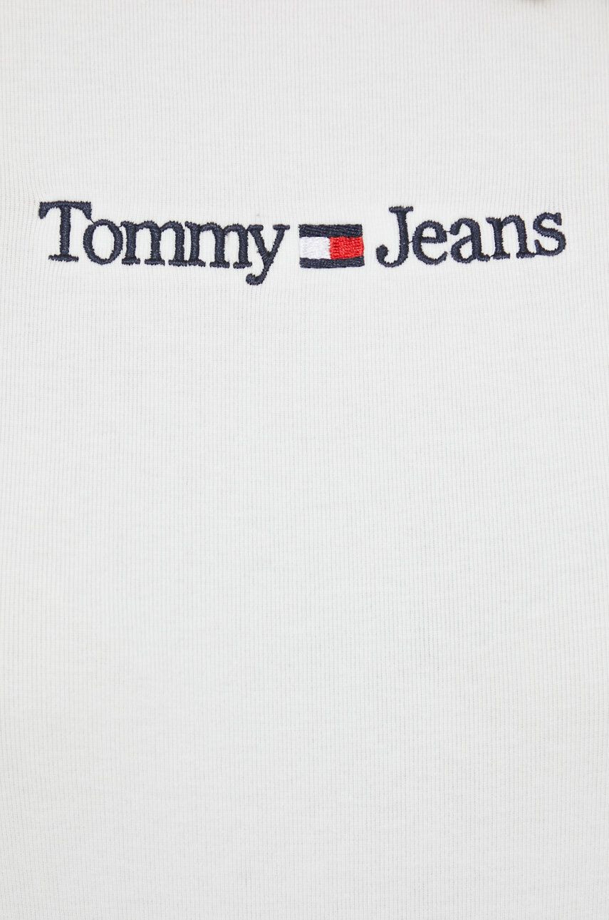 Tommy Jeans Kratka majica ženski roza barva - Pepit.si