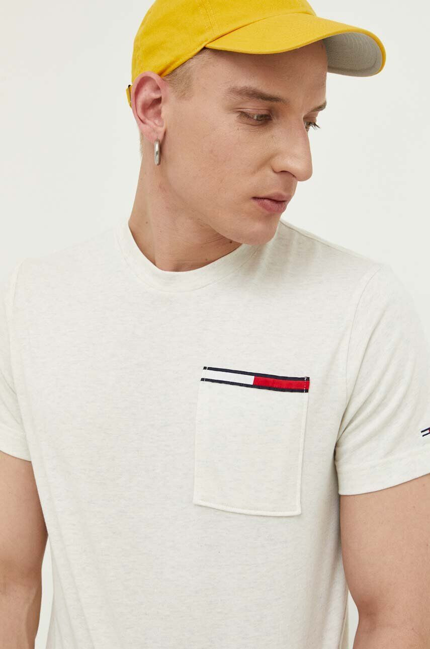 Tommy Jeans Kratka majica ženski črna barva - Pepit.si