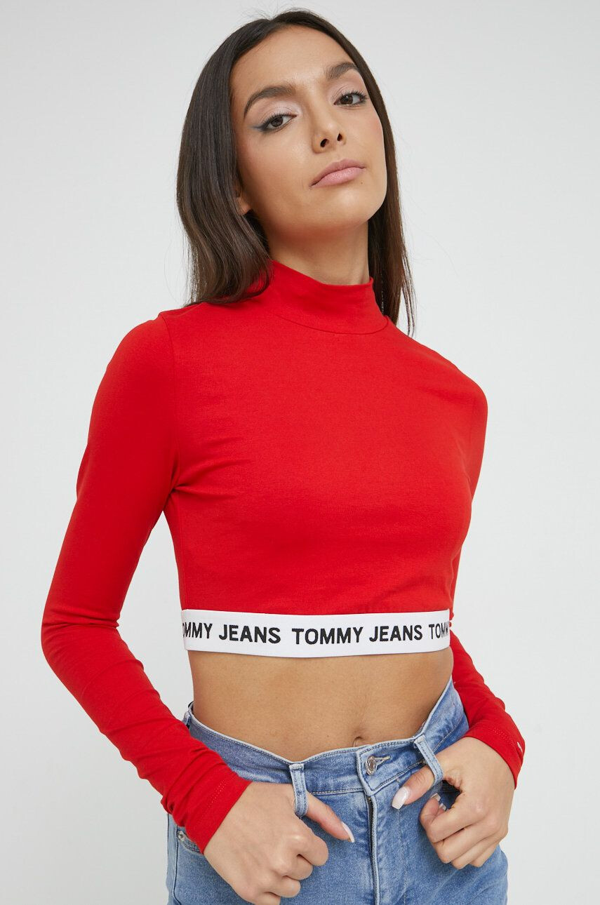 Tommy Jeans Majica z dolgimi rokavi - Pepit.si