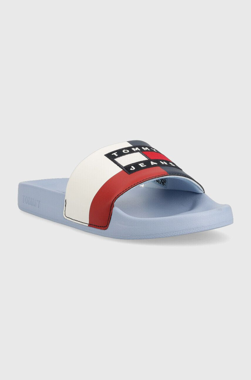 Tommy Jeans Natikači Archieve Pool Slide ženski - Pepit.si