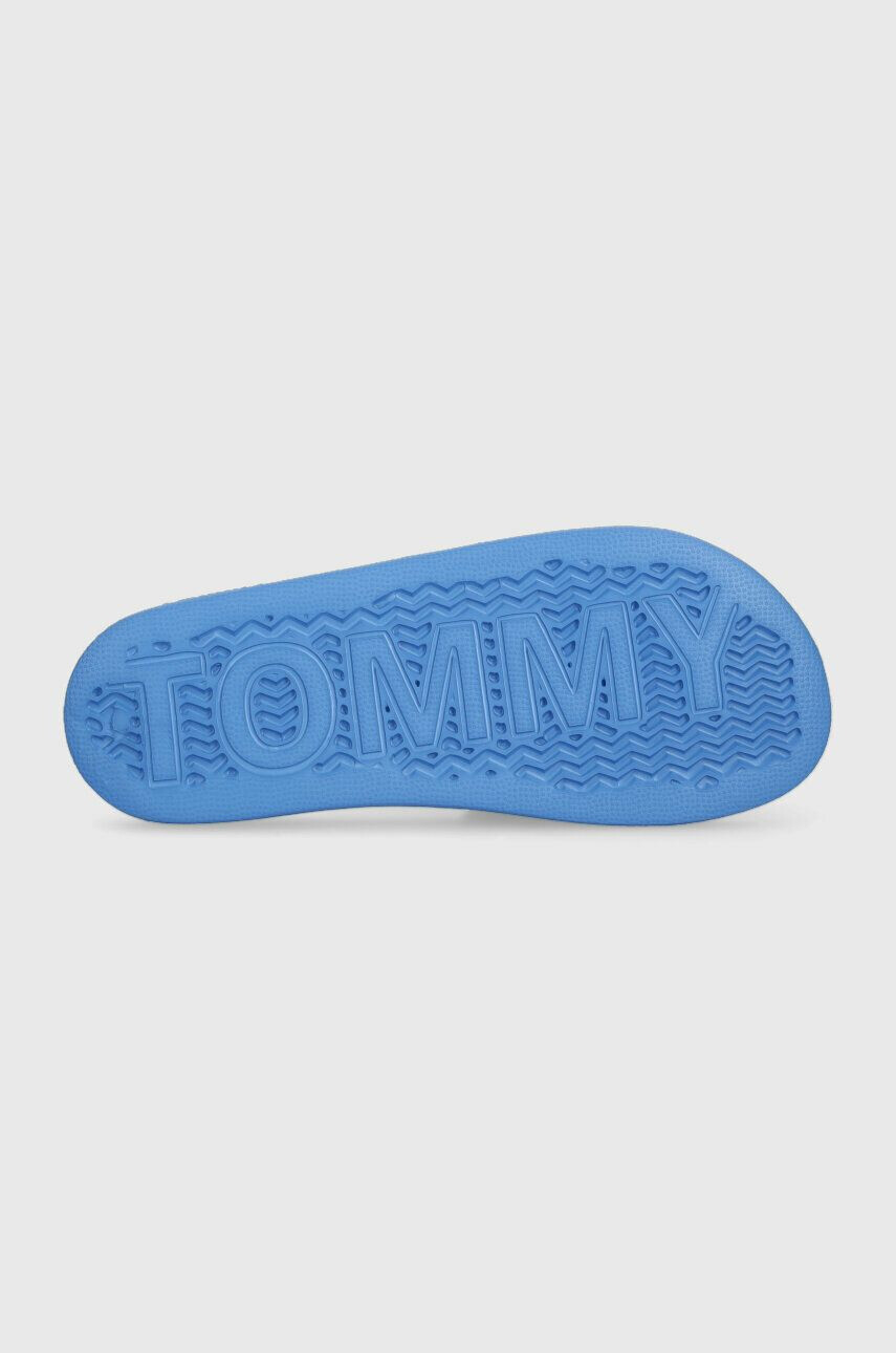 Tommy Jeans Natikači FLAG POOL SLD ESS ženski EN0EN02115 - Pepit.si