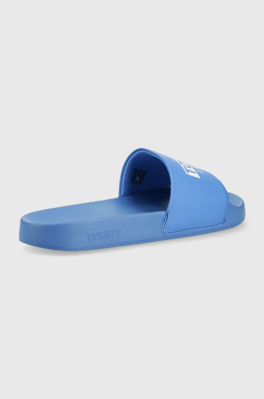 Tommy Jeans Natikači Seasonal Poolslide moški bela barva - Pepit.si