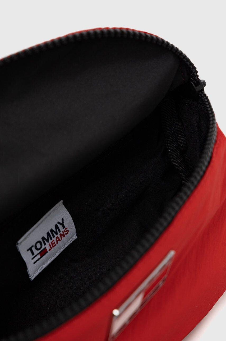 Tommy Jeans Opasna torbica rdeča barva - Pepit.si