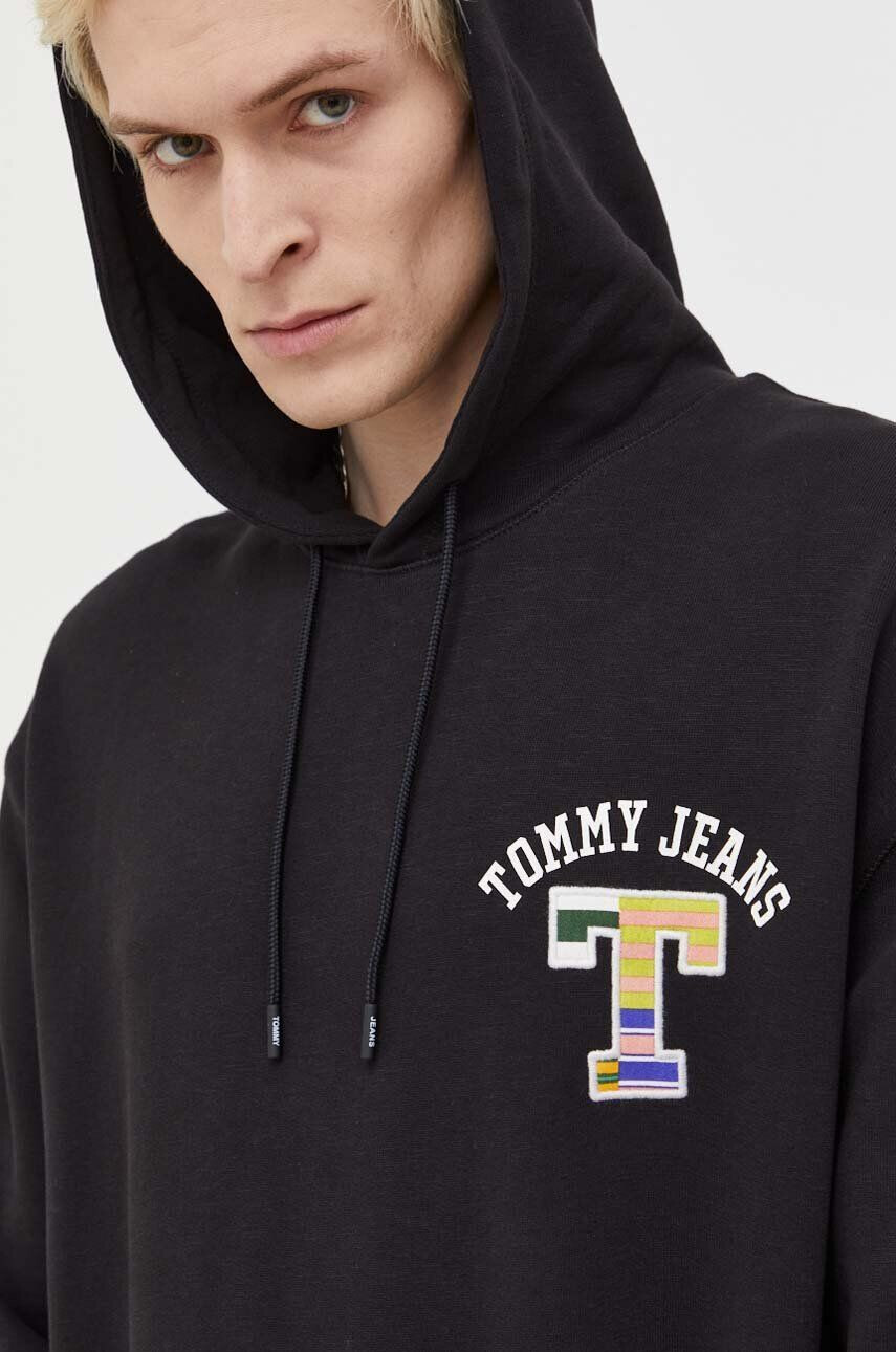 Tommy Jeans Pulover ženski bež barva - Pepit.si