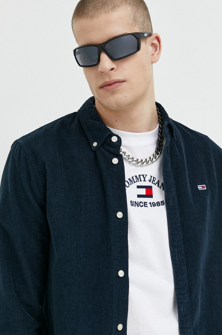 Tommy Jeans Srajca iz rebrastega žameta - Pepit.si