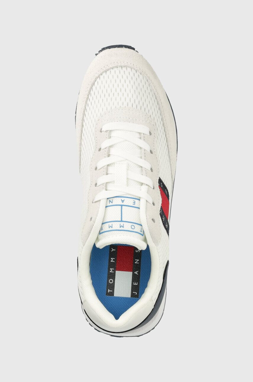 Tommy Jeans Superge RETRO RUNNER bela barva EN0EN02121 - Pepit.si