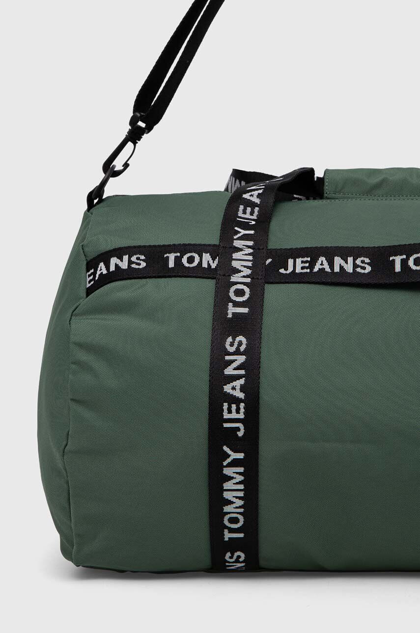 Tommy Jeans Torba zelena barva - Pepit.si