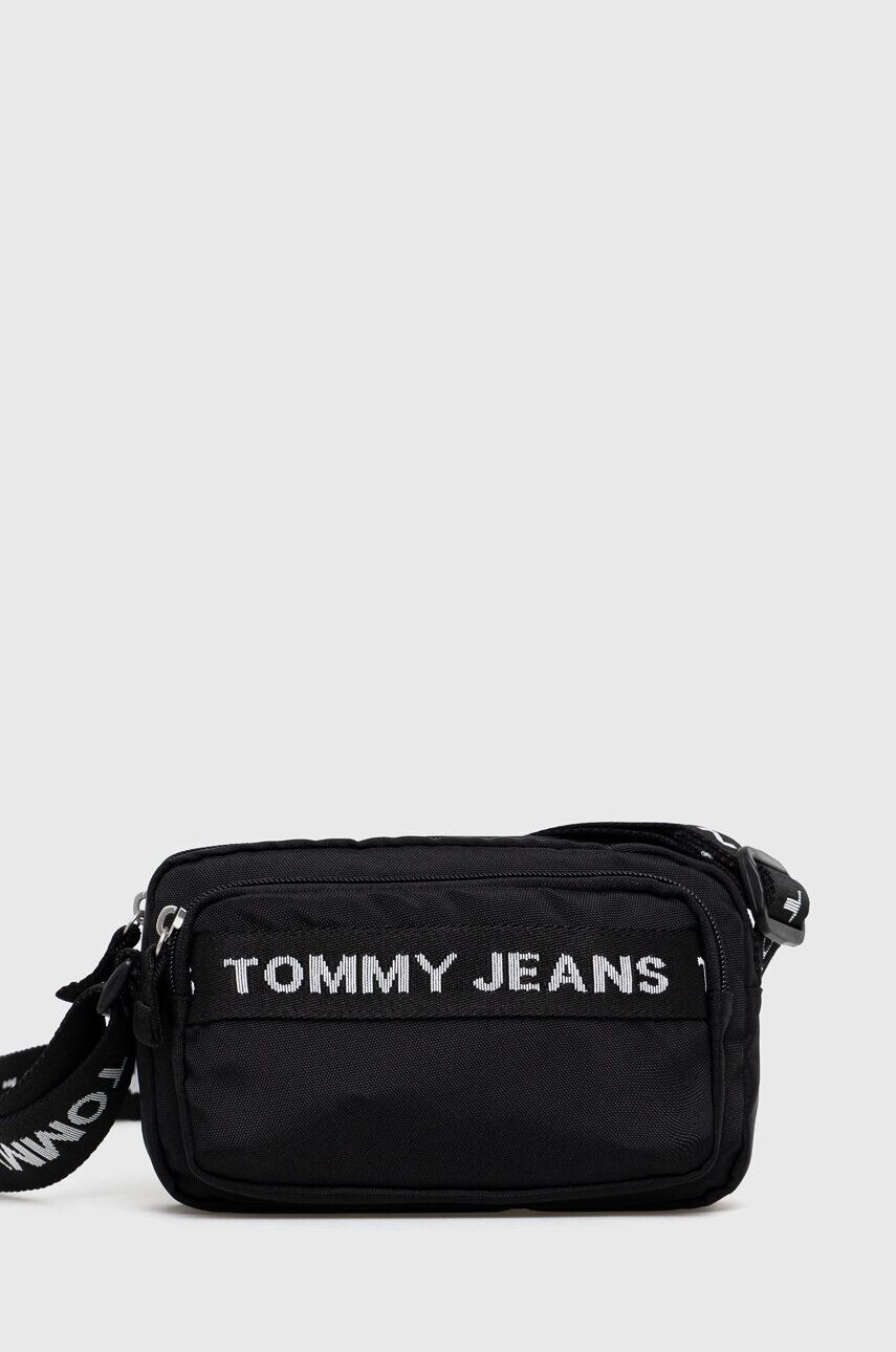 Tommy Jeans Torbica črna barva - Pepit.si